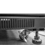 server cabinet UK castors and jacking feet detail