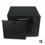 6U Wall Mounted server rack | Secure 19" Rack - Image 6