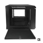 6U Wall Mounted server rack | Secure 19" Rack - Image 7